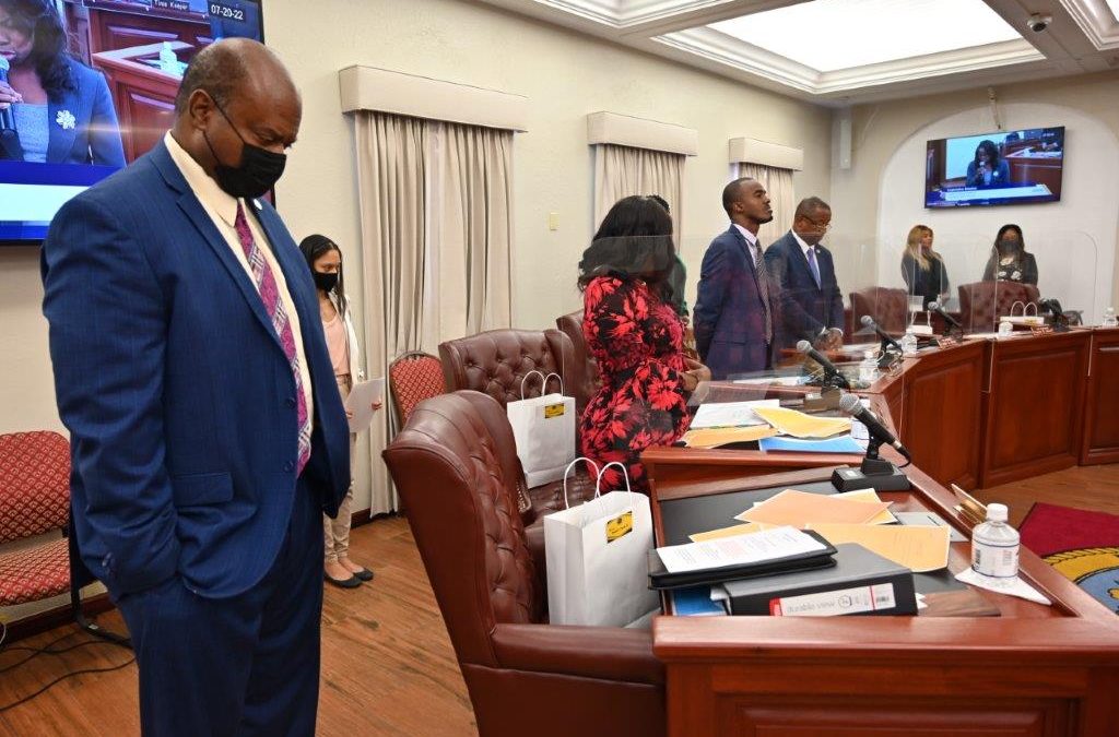 SENATORS VOTED AND APPROVED SEVERAL NOMINATIONS, RESOLUTIONS, LEASE AGREEMENTS, AND BILLS, LAWMAKERS ALSO VOTED TO Ã¢â‚¬Å“EXPELÃ¢â‚¬Â SENATOR STEVEN PAYNE, SR.