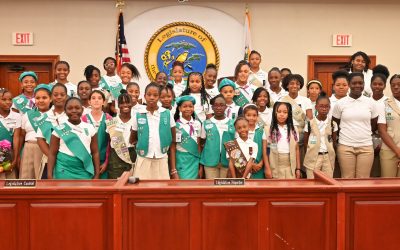 LEGISLATURE HOSTS GIRL SCOUTS LEADERSHIP DAY AND MOCK SESSION