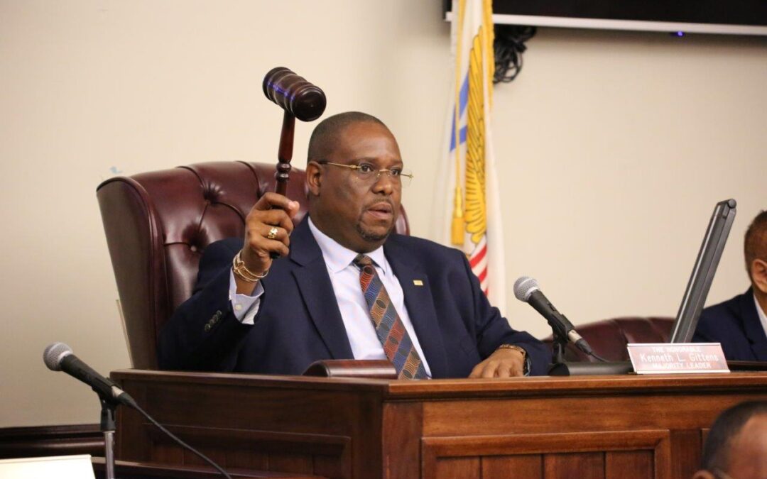 COMMITTEE FORWARDS BILLS TO ESTABLISH AUXILIARY UNIT UNDER VITEMA, REQUIRE BACKGROUND CHECKS FOR IT PERSONNEL, ESTABLISH REAL CRIME CENTER, RECEIVES UPDATE ON ST. JOHN PUBLIC SAFETY