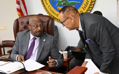 THE VIRGIN ISLANDS OFFICE OF DISASTER RECOVERY SHARES UPDATE; LAWMAKERS BRIEFED ON THE COMPREHENSIVE LAND & WATER USE PLAN