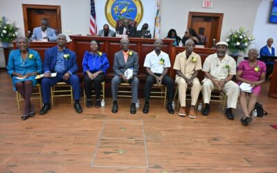 35th LEGISLATURE HONORS NINE OUTSTANDING        VIRGIN ISLANDERS AT PERMA PLAQUE CEREMONY