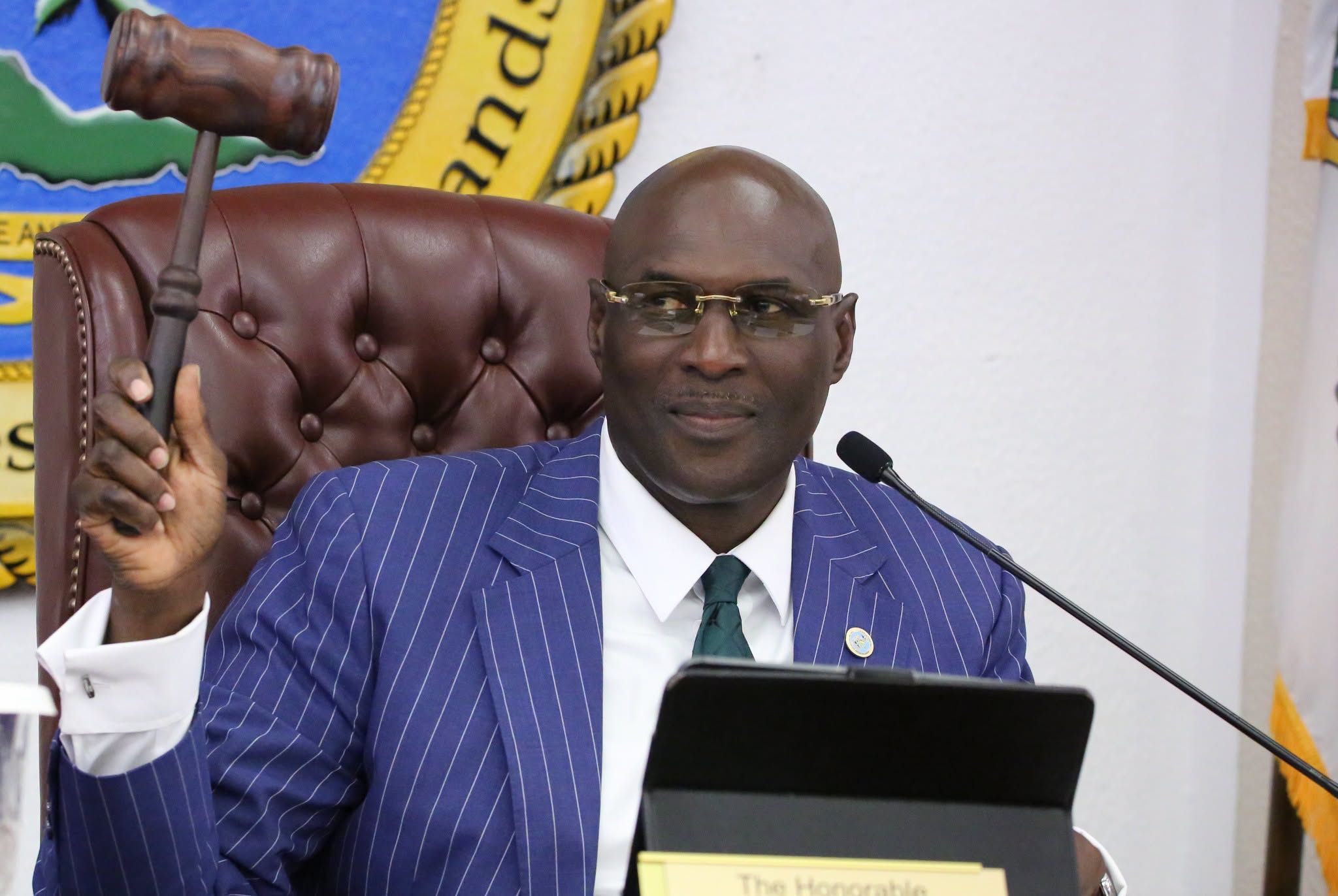Senator Novelle E. Francis Jr. chairs the July 7, 2026 meeting of the Committee on Budget,Appropriations, and Finance.